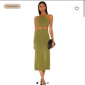 Cult Gaia green dress